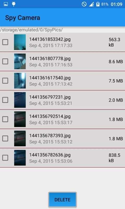 Spy Camera скриншот 2