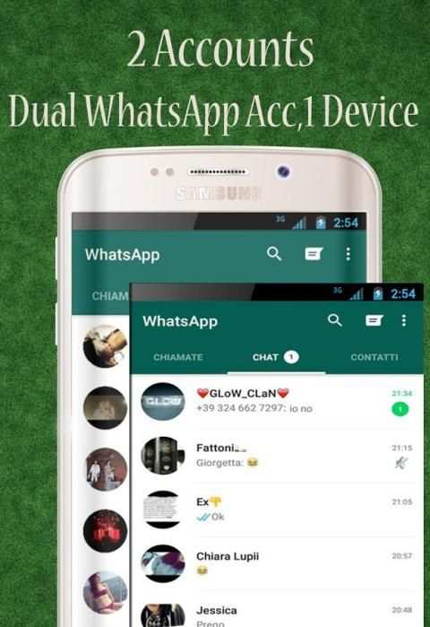 Dual Account Mesenger स्क्रीनशॉट 4