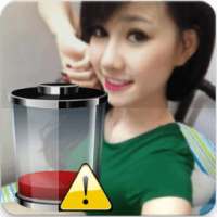 Battery Low Alert Funny Girls