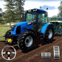 Farming Simulator - Big Tractor Farmer Driving 3D