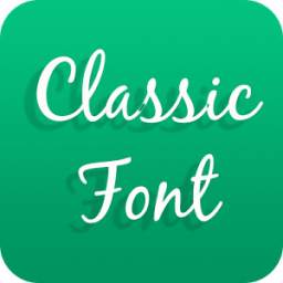 Classic Font for OPPO