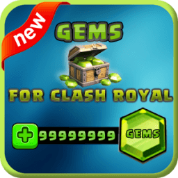 ikon * Gems For Clash Royale Prank