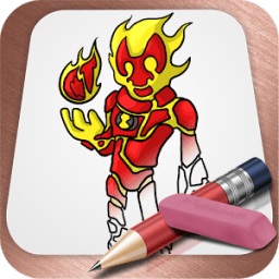 Drawing Lessons Ben 10 أيقونة