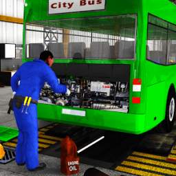 Real Bus Mechanic Workshop 3D