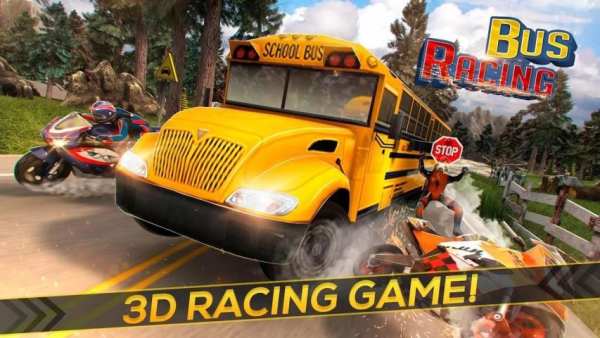 Bus Racing vs Moto GP screenshot 3