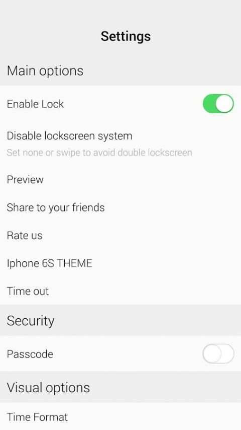 Lock screen password скриншот 1