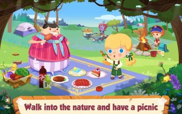 Candy's Camping Day screenshot 2