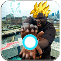 ikon Kamehameha saiyan camera