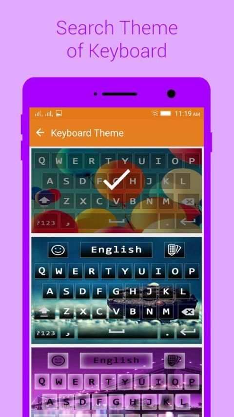 Santali Keyboard screenshot 1