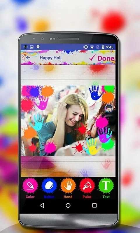 Holi Photo Editor скриншот 9