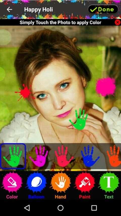 Holi Photo Editor скриншот 4