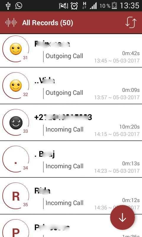تسجيل المكالمات screenshot 3
