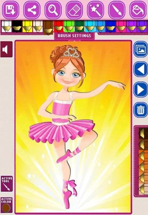 Princess Coloring Book 3 screenshot 2