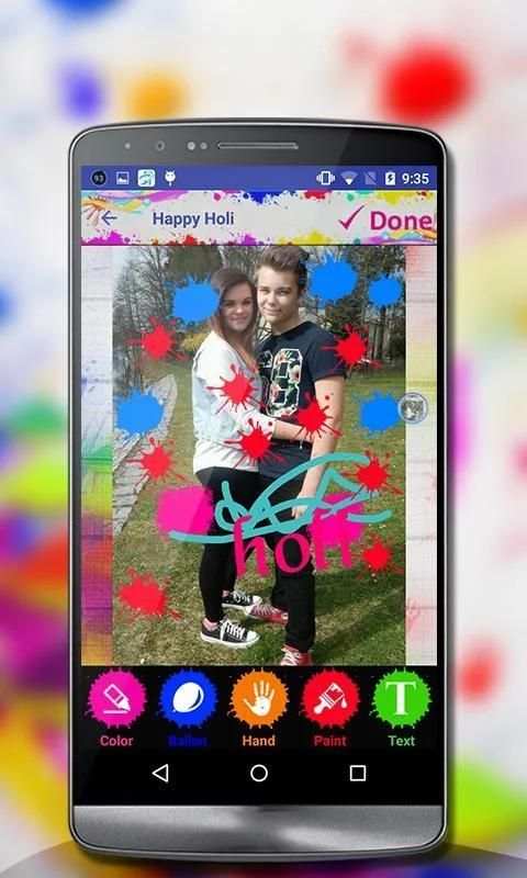 Holi Photo Editor скриншот 8