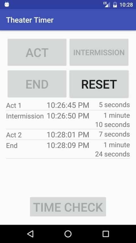 Theatre Timer 2 تصوير الشاشة