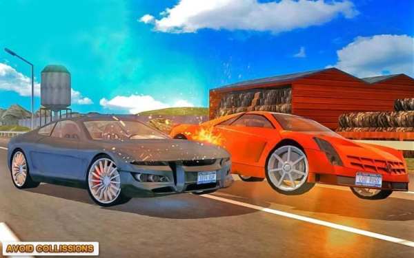 Crazy Car City Traffic Racing स्क्रीनशॉट 5