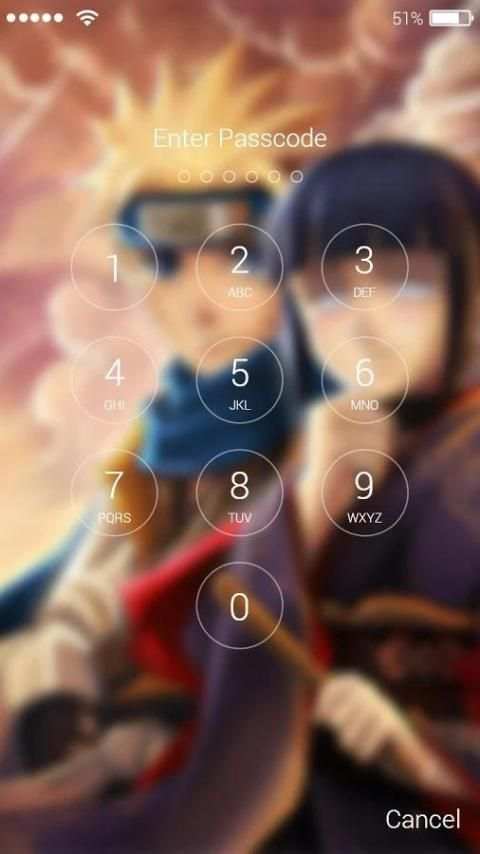 Hokage Ninja Lock Screen скриншот 3