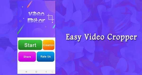 Easy Video Cropper : Crop video & Trim Movie स्क्रीनशॉट 1