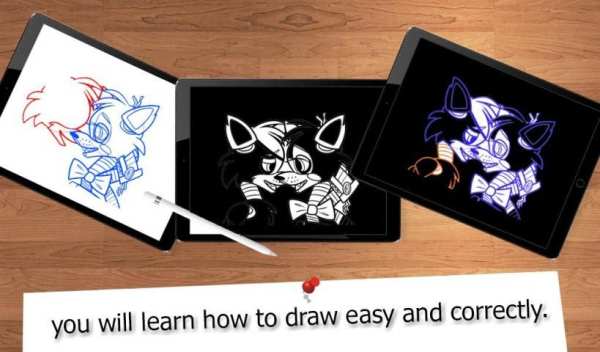 Drawing FNAF Lessons 1 تصوير الشاشة