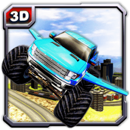 Flying Monster Truck Driving आइकन