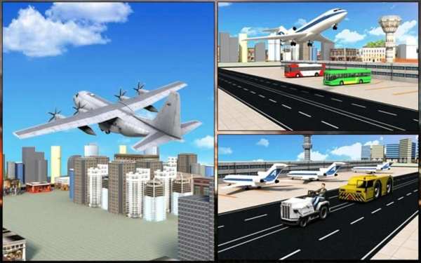 Airport Bus Driving Service 3D 7 تصوير الشاشة