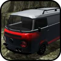 Salju Van Bukit Climb Racing