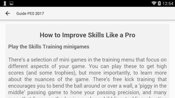 Guide Tips PES 2017 Game screenshot 6