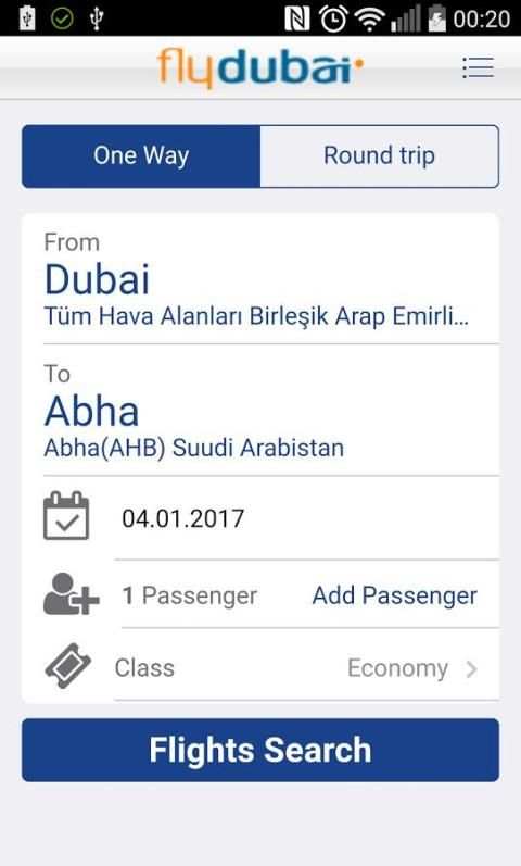 Flydubai Airlines screenshot 3