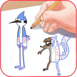 ikon how to draw regular Show