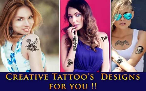 Photo Tattoos 1 تصوير الشاشة