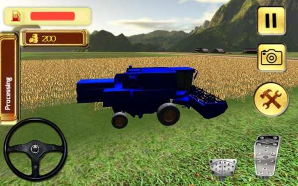 Farming Tractor Sim 2016 5 تصوير الشاشة