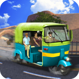 ikon Tuk Tuk Rickshaw Auto