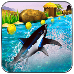 Black Shark Water Run أيقونة