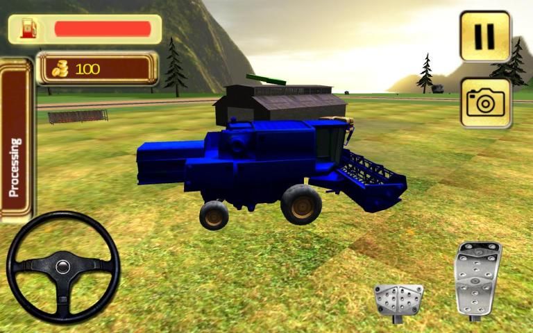 Farming Tractor Sim 2016 8 تصوير الشاشة