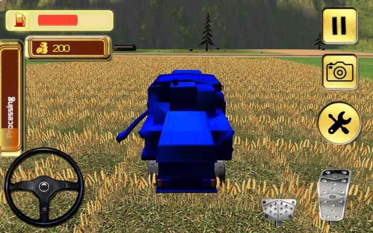Farming Tractor Sim 2016 1 تصوير الشاشة