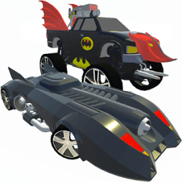 Bat Hero Driving A Car icon