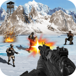 Snow Mountain Army Sniper War icon