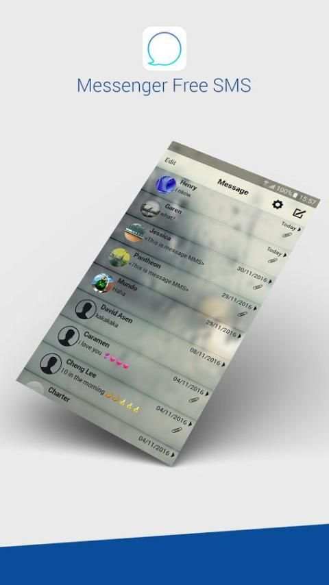 Messenger Free SMS screenshot 2