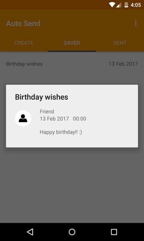 Auto Send screenshot 1