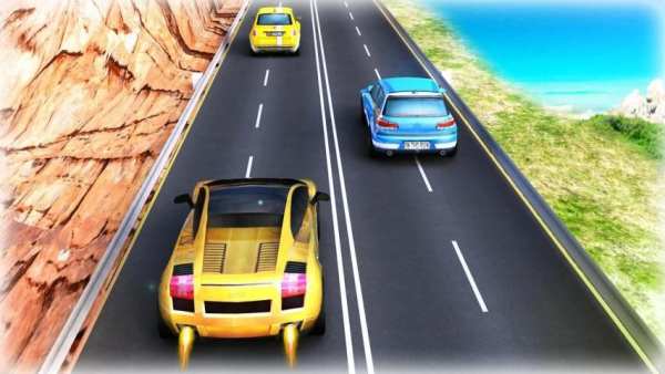 Speed Traffic Car Racing 2017 5 تصوير الشاشة
