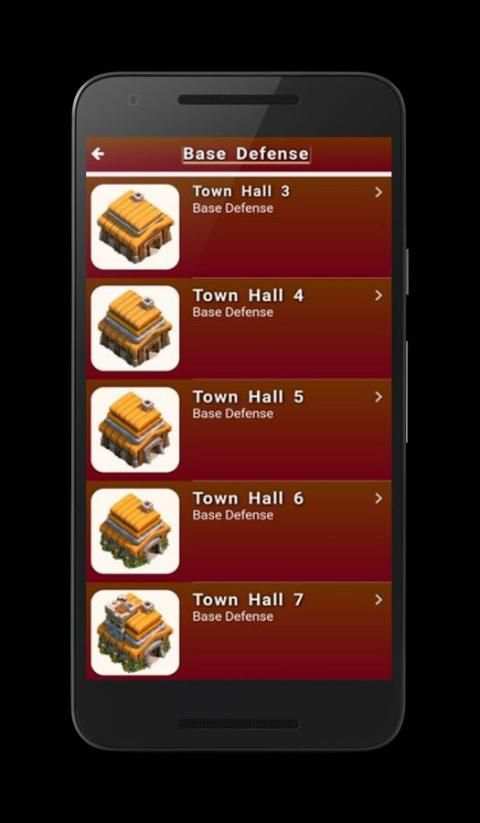 Map of Clash Of Clans 2017 4 تصوير الشاشة