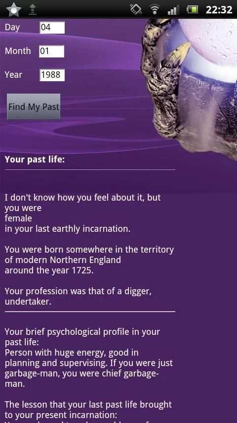 My Past Life screenshot 2
