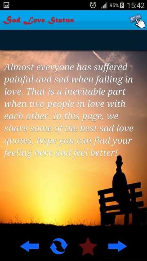 Sad Love Status screenshot 3