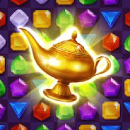 Jewels & Genies: Aladdin Quest - Match 3 Games