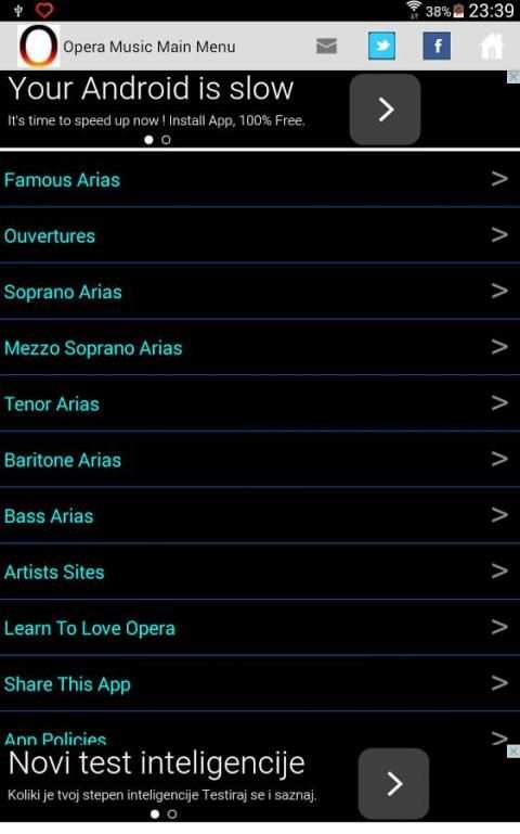 Opera Music screenshot 3