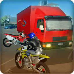 ikon racing transportasi truk seped