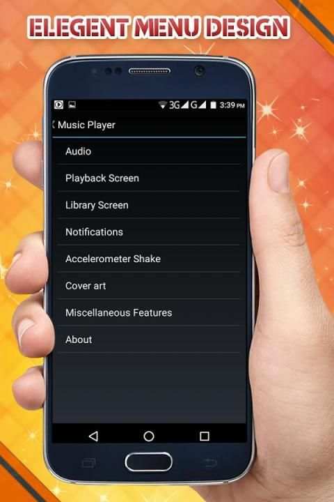 Music player स्क्रीनशॉट 5