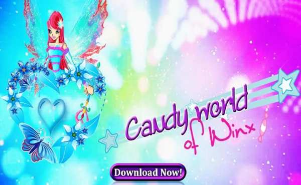 Winx candy adventure скриншот 3