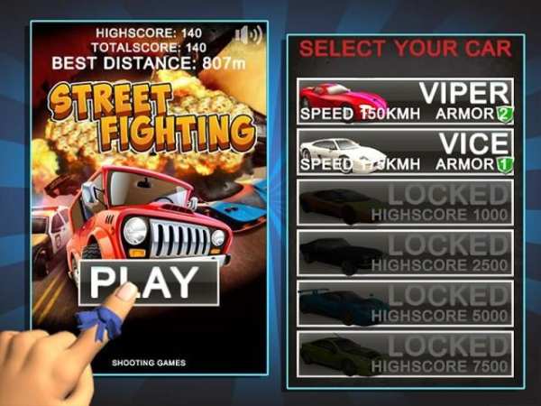 Car Games: Street Fighting स्क्रीनशॉट 3