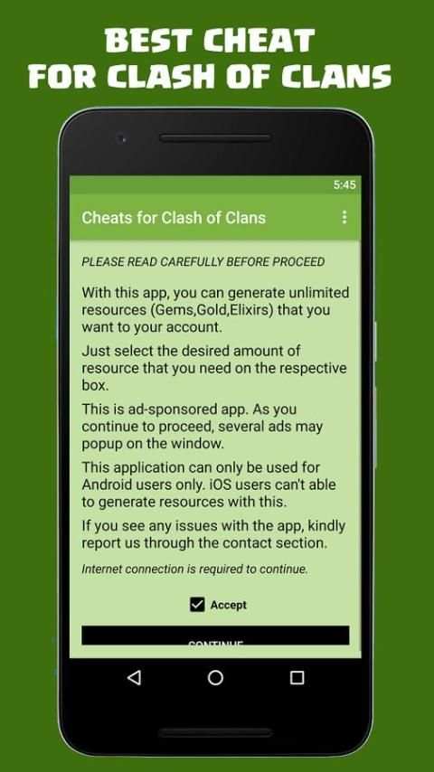 Cheats For Clash of Clans Free скриншот 3